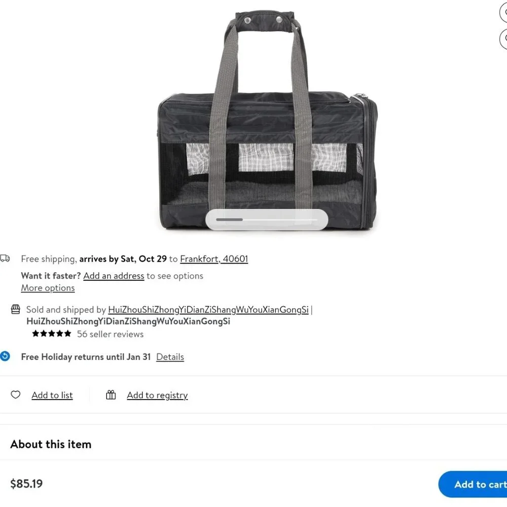 Sherpa Original Deluxe Pet Carrier